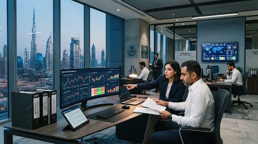 Financial regulatory compliance office in DIFC Dubai